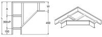 Thang nối góc 90 độ/ 90 độ
