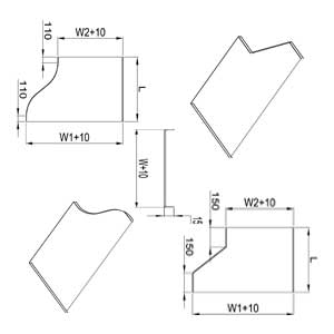 Nắp chuyển cấp giảm phải (N1R-0X Type)