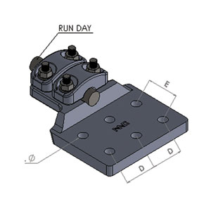Đầu nối dây phẳng bắt 1 dây và cực thiết bị 6 lỗ nắp rời
