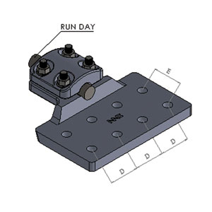 Đầu nối dây phẳng bắt 1 dây và cực thiết bị 8 lỗ nắp liền