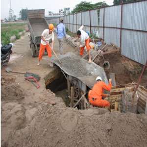 Hạ ngầm đường điện 35KV KĐTGalaxy