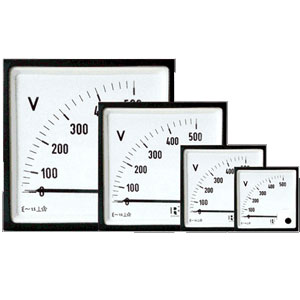 Đồng hồ điện DC ampe kế và vôn kế 90 deg(DS).