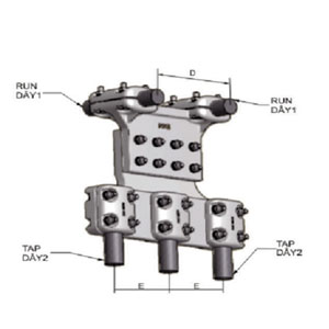 Đầu nối dây rẽ nhánh bắt 2 dây ra 3 dây vuông góc