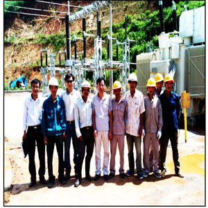 Trạm biến áp 110kV Thuỷ điện Dakpsi 4